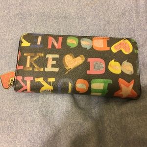 Dooney & Bourke Graffiti Monogram Wallet Bag